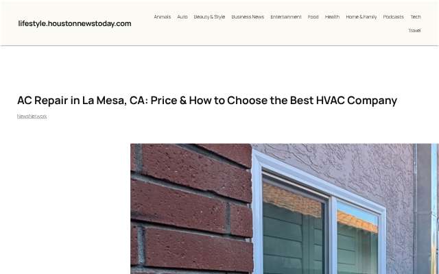 Point Loma Home Pros's page as the assistant saw it