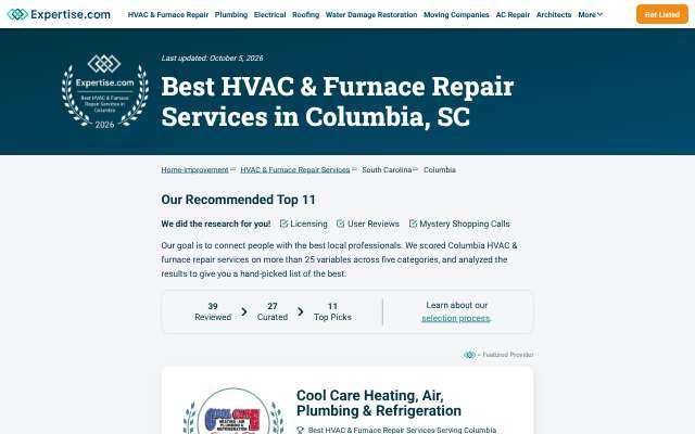 Carolina Conditions's page as the assistant saw it