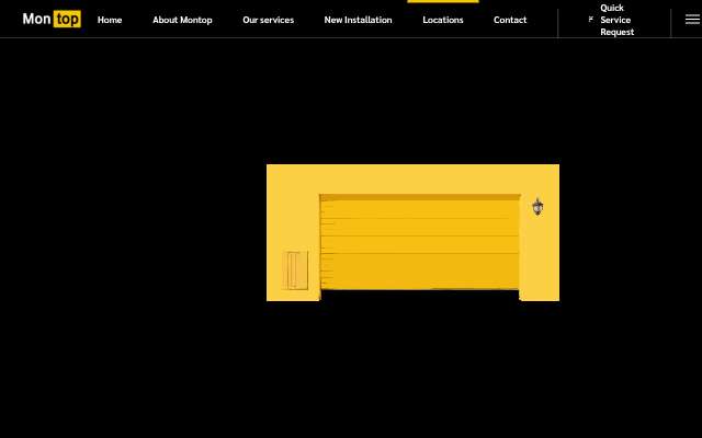 MonTop Garage Door of Harford County's page as the assistant saw it
