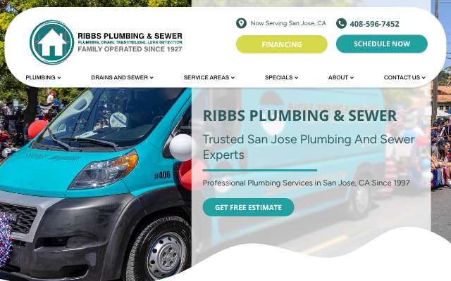 Page cited for Ribbs Plumbing & Sewer
