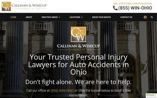 Callinan & Wisecup's page as the assistant saw it