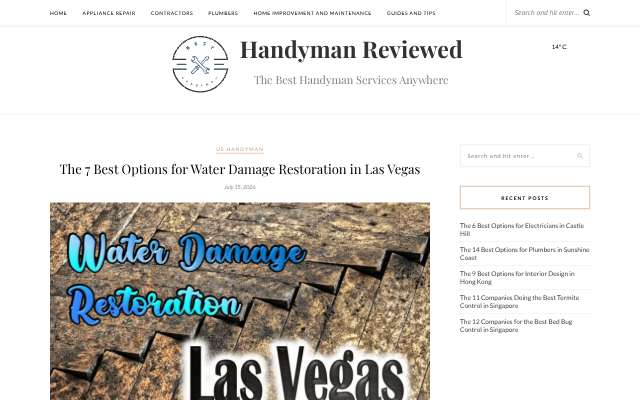 Page cited for 911 Restoration