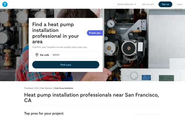 Red Mountain Heating and Air, Inc.'s page as the assistant saw it