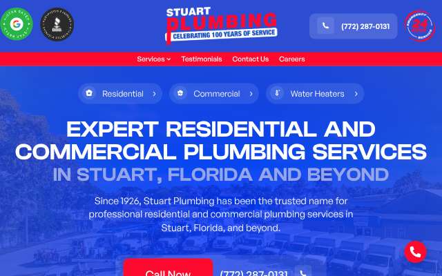 Page cited for Stuart Plumbing