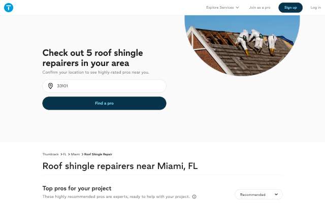 Page cited for SCI Roofing
