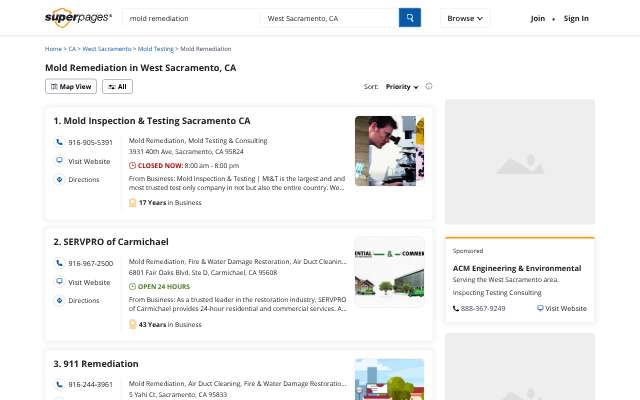 Page cited for IndoorRestore Environmental Services