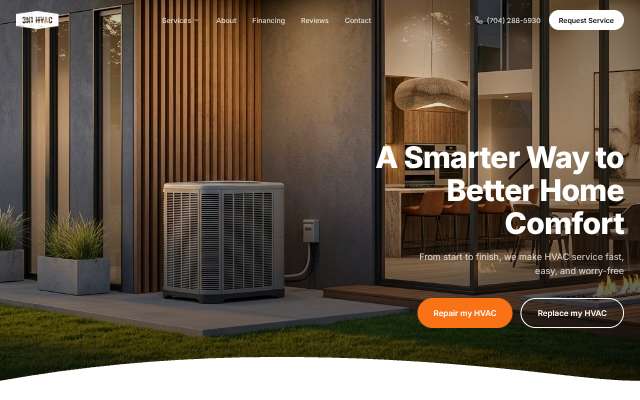 3N1 HVAC's page as the assistant saw it