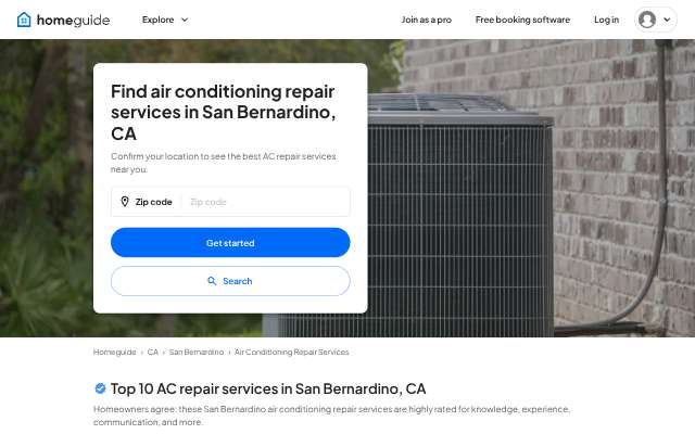 S.&.F Heating And Air Conditioner Inc.'s page as the assistant saw it