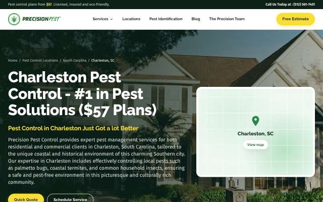 Page cited for Precision Pest Control