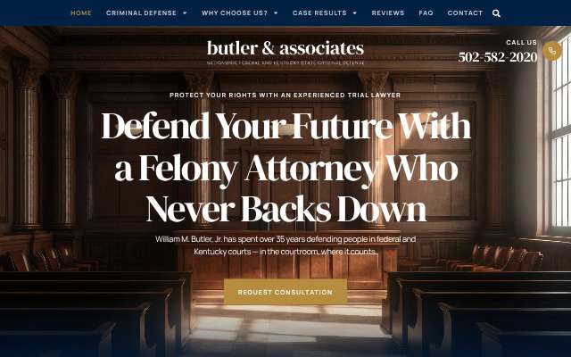 William M. Butler Jr. (Butler & Associates)'s page as the assistant saw it