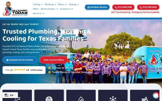 Page cited for Air & Plumbing Today