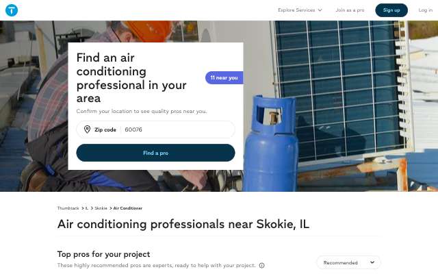 Page cited for Pure Air Heating & Air Conditioning
